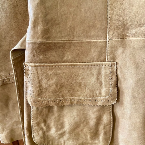 SAGITTA Genuine Leather Jacket Size M Made In Europe Excellent condition - Picture 6 of 6